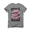 Nike Dunk Low Soft Grey/ Pink Grey T-Shirt (I DON'T BELIEVE YOUR LIES) - illCurrency Sneaker Matching Apparel