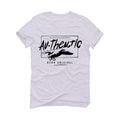 Air Jordan 1 Mid "Diamond" White T-Shirt (Authentic)
