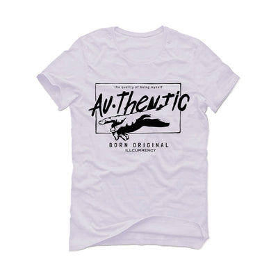 Air Jordan 1 Mid "Diamond" White T-Shirt (Authentic)