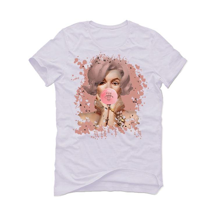 Nike Light Pink To Its Dunk Low “Move To Zero” White T-Shirt (BUBBLE GUM) - illCurrency Sneaker Matching Apparel