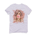 Nike Light Pink To Its Dunk Low “Move To Zero” White T-Shirt (BUBBLE GUM) - illCurrency Sneaker Matching Apparel