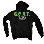Air Jordan 6 “Electric Green” Black T-Shirt (Goat status quo) - illCurrency Sneaker Matching Apparel