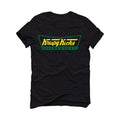 Air Jordan 5 “Oregon apple green” 2020 Black T-Shirt (Krispy Kicks) - illCurrency Sneaker Matching Apparel