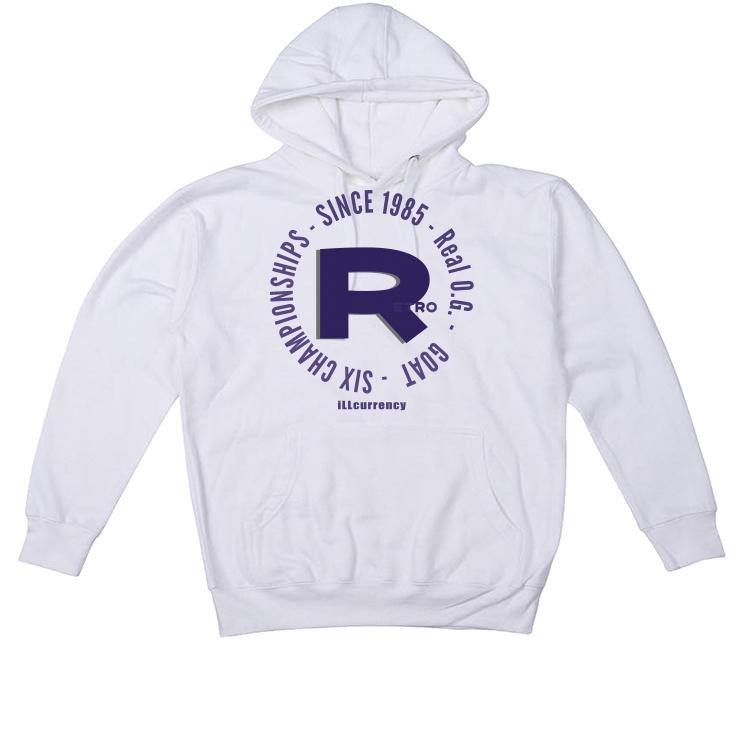 Air Jordan 3 “Court Purple” White T-Shirt (retro og) - illCurrency Sneaker Matching Apparel