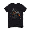 Air Jordan 1 High OG “Electro Orange” 2021 Black T-Shirt (Black panther) - illCurrency Sneaker Matching Apparel