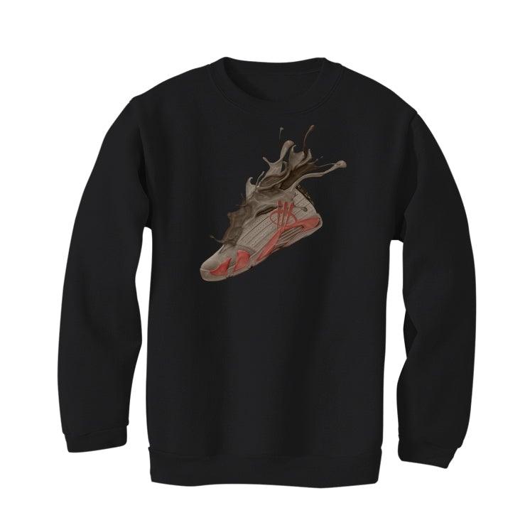 Air Jordan 14 Low “Terracotta” Black T-Shirt (TERRA SPLASH) - illCurrency Sneaker Matching Apparel