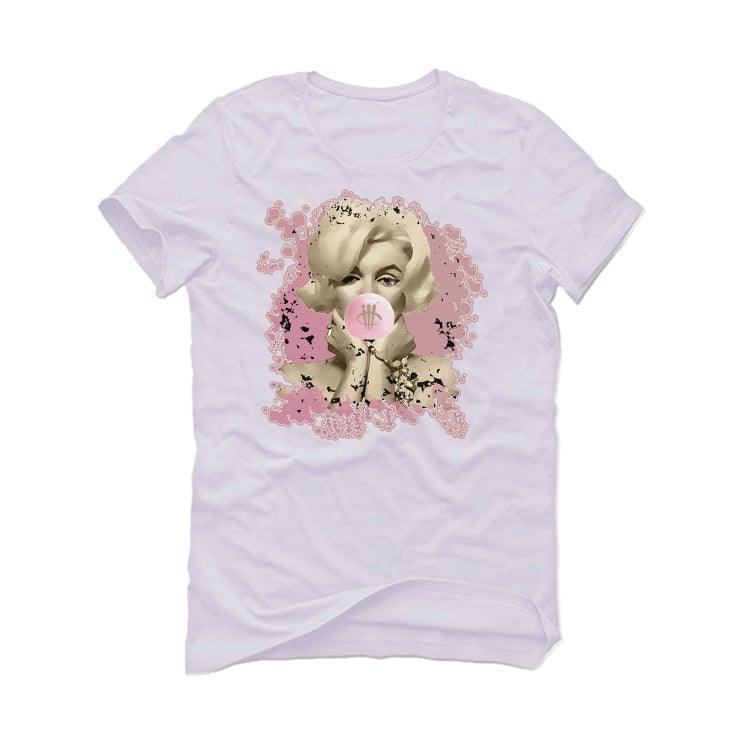Women's Dunk High (Next Nature Pink Oxford) White T-Shirt (BUBBLE GUM) - illCurrency Sneaker Matching Apparel