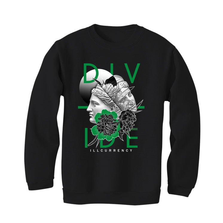 Air Jordan 1 High OG “Lucky Green” | illcurrency Black T-Shirt (Divide)