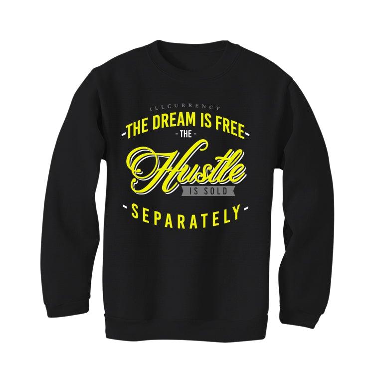 Air Jordan 4 “Lightning”2021 Black T-Shirt (The Dream is free) - illCurrency Sneaker Matching Apparel