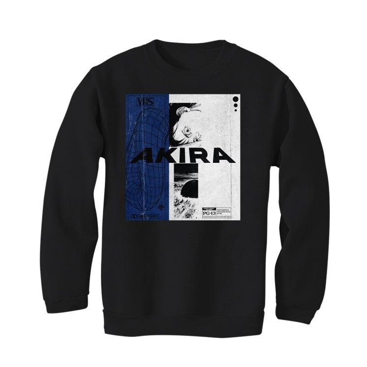 Air Jordan 1 “Dark Marina Blue” Black T-Shirt (AK) - illCurrency Sneaker Matching Apparel