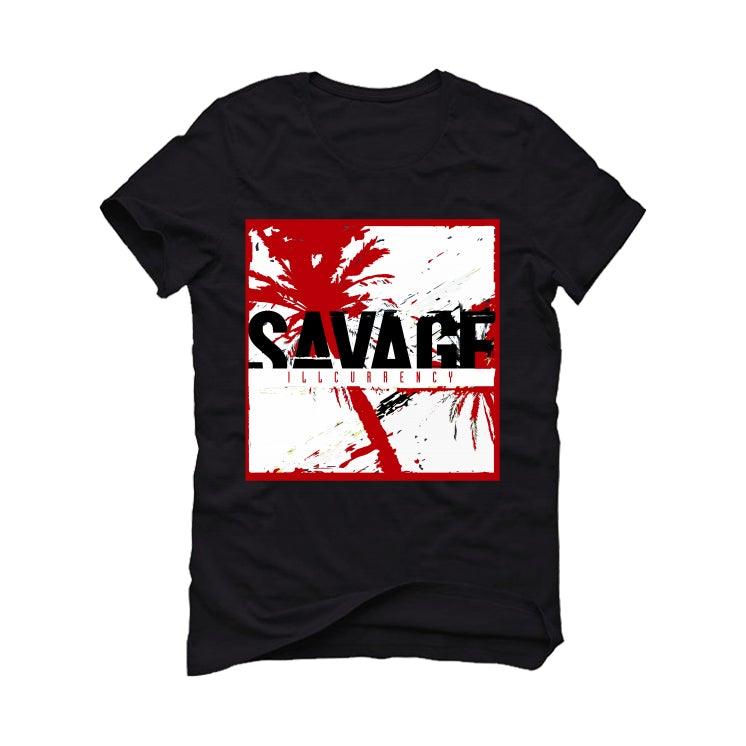 Nike Dunk High Panda "2021" Black T-Shirt (Savage Illcurrency) - illCurrency Sneaker Matching Apparel