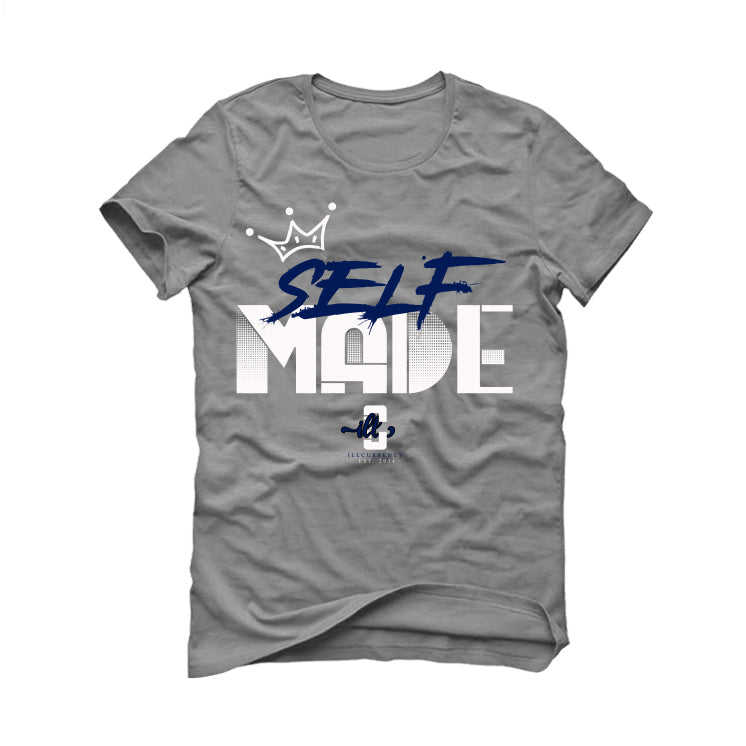 Air Jordan 6 "Georgetown" Grey T-Shirt (Self Made)
