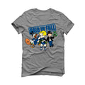 Air Jordan 1 High OG “True Blue” Grey T-Shirt (Paid in Full)