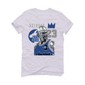 Air Jordan 13 “French Blue” White T-Shirt (The Goat)