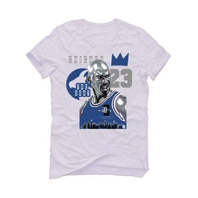 Air Jordan 13 “French Blue” White T-Shirt (The Goat)