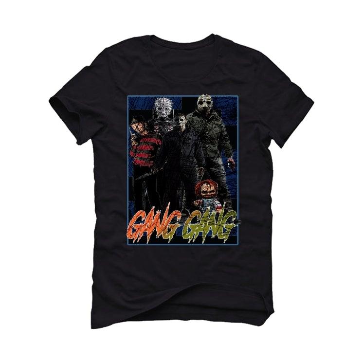 Air Jordan 13 Flint 2020 Black T-Shirt (gang gang) - illCurrency Sneaker Matching Apparel