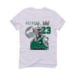 Air Jordan 1 High OG “Gorge Green” White T-Shirt (The Goat)