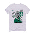 Air Jordan 1 High OG “Gorge Green” White T-Shirt (The Goat)
