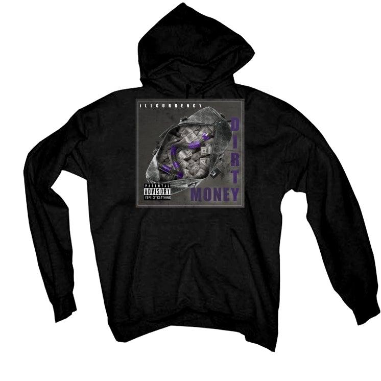 Air Jordan 13 “Court Purple” Black T-Shirt (DIRTY MO) - illCurrency Sneaker Matching Apparel