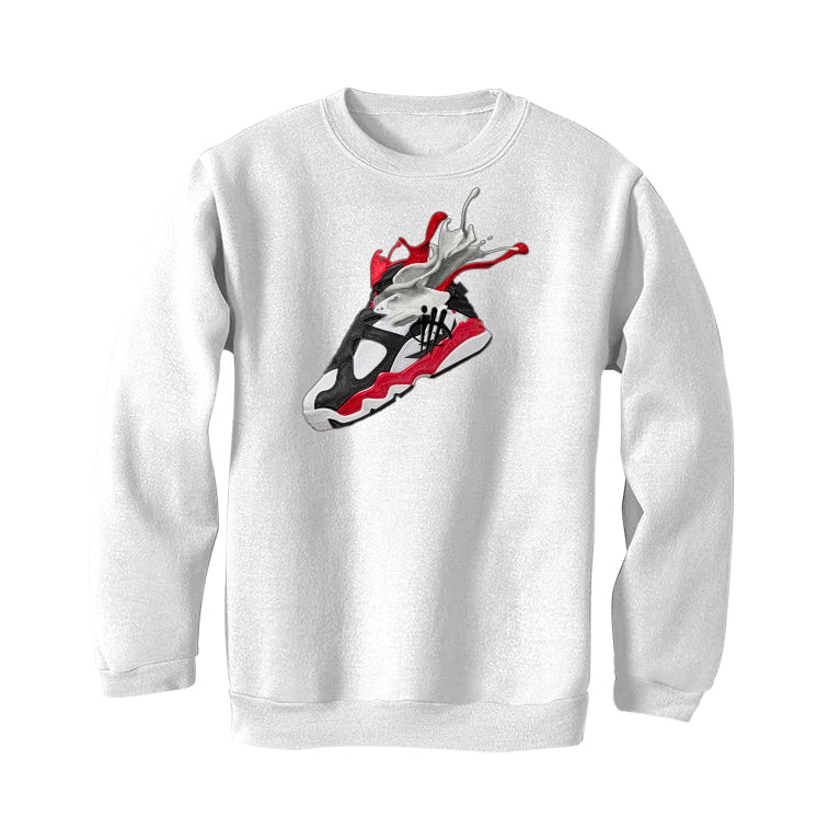 Air Jordan 8 “Paprika” White T-Shirt (SPLASH SHOE)