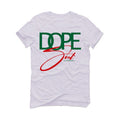 Nike SB x Air Jordan 4 “Pine Green” | illcurrency White T-Shirt (DOPE)