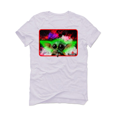 Air Jordan 8 “Paprika” White T-Shirt (SPACE LIL JEDI)