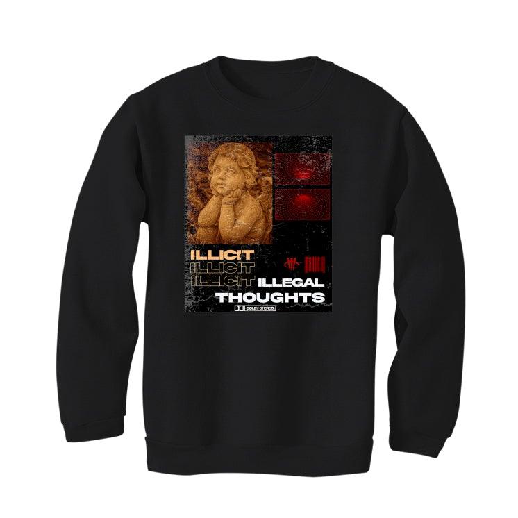 AIR JORDAN 6 (Rui Hachimura) Black T-Shirt (ILLICIT THOUGHTS) - illCurrency Sneaker Matching Apparel