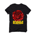 Air Jordan 14 black Ferrari Black T-Shirt (Blooming) - illCurrency Sneaker Matching Apparel