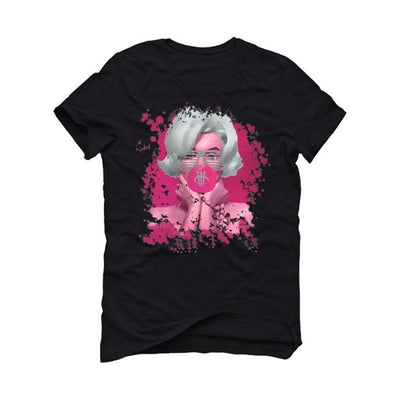 Air Jordan 14 “Shocking Pink” Black T-Shirt (BUBBLE GUM)