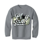 Air Jordan 11 Retro 'Cool Grey' 2021 Grey T-Shirt (Plug talk) - illCurrency Sneaker Matching Apparel