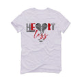 Air Jordan 3 White Cement Reimagined - White T-Shirt (Heartless)