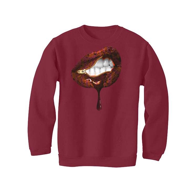 Patta x Nike Air Max 1 “Rush Maroon” Maroon T-Shirt (LIPS UNSEALED) - illCurrency Sneaker Matching Apparel