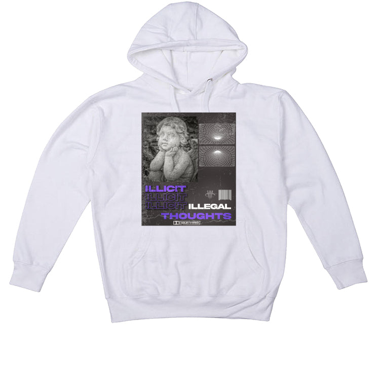 Air Jordan 5 “Concord”| illcurrency White T-Shirt (ILLICIT THOUGHT)