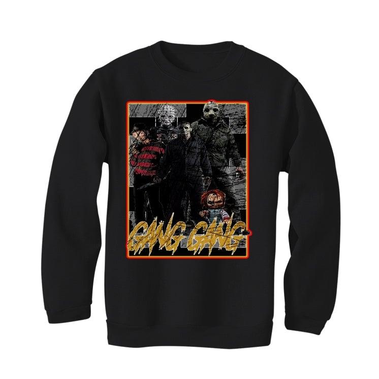 Jordan 5 Retro Off-White Black Black T-Shirt (GANG GANG) - illCurrency Sneaker Matching Apparel