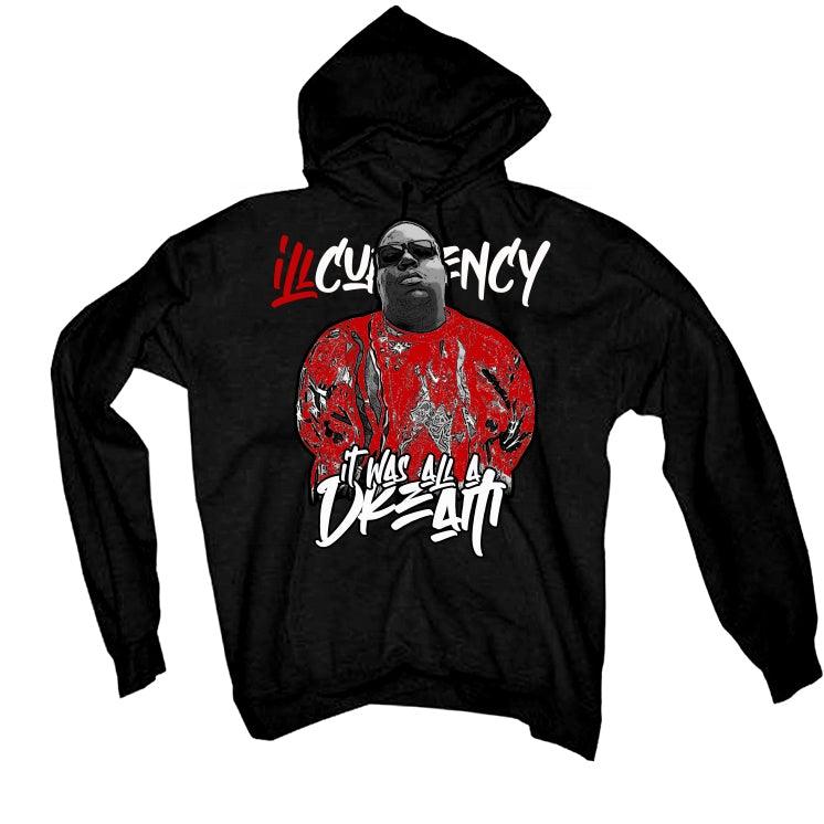 Air Jordan 4 “Red Thunder” Black T-Shirt (Was all a dream) - illCurrency Sneaker Matching Apparel