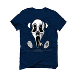Air Jordan 4 “Midnight Navy” Navy Blue T-Shirt (Scream Teddy)