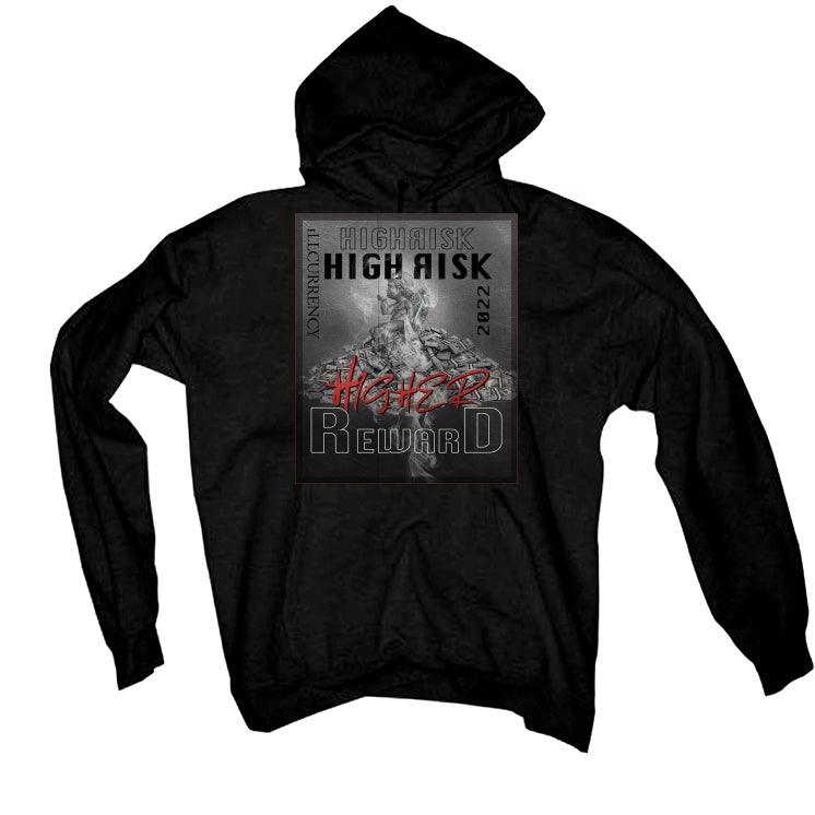 Air Jordan 4 “Infrared” Black T-Shirt (HIGHER REWARD) - illCurrency Sneaker Matching Apparel