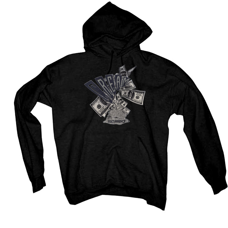 Air Jordan 6 Georgetown - Black T-Shirt (CREAM)