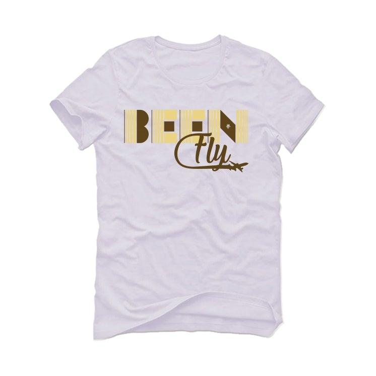 YEEZY BOOST 350 V2 EARTH White T-Shirt (Been Fly) - illCurrency Sneaker Matching Apparel