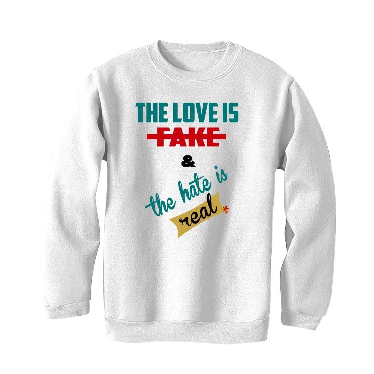 Nike Air Griffey Max 1 “Swingman” White T-Shirt (The love is fake) - illCurrency Sneaker Matching Apparel