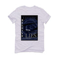 Air Jordan 11 WMNS “Midnight Navy” White T-Shirt (I DON'T BELIEVE YOUR LIES)