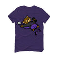 Air Jordan 13 “Court Purple” Purple T-Shirt (lean bear) - illCurrency Sneaker Matching Apparel