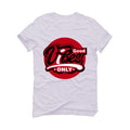 Air Jordan 6 “Carmine” 2021 White T-Shirt (Good Vibes Only) - illCurrency Sneaker Matching Apparel