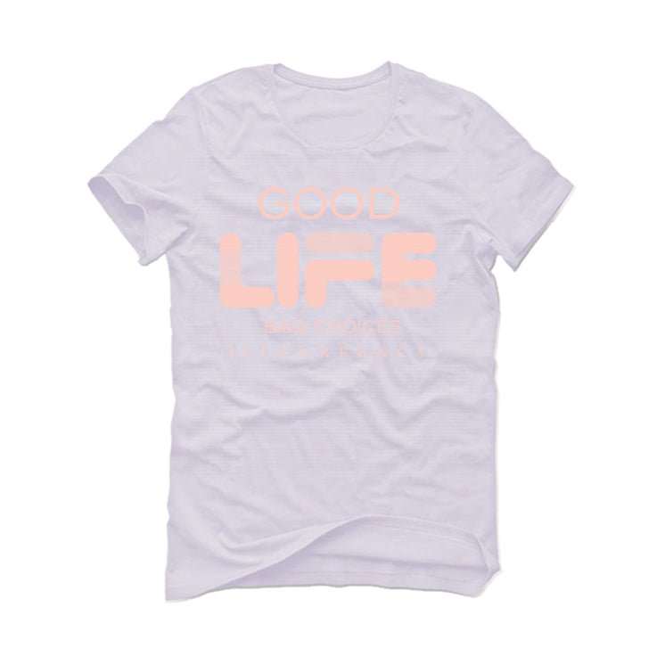 Air Jordan 1 High OG WMNS Washed Pink | ILLCURRENCY White T-Shirt (Bad Choices)