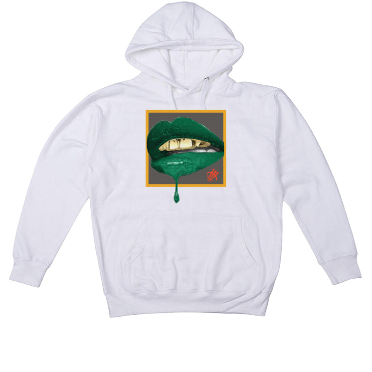 Nike Dunk High “Chenille Swoosh” White T-Shirt (LIPSTICK)