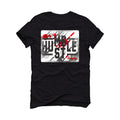 Air Jordan 12 “Playoffs” 2022 Black T-Shirt (ALWAYS HUSTLE)