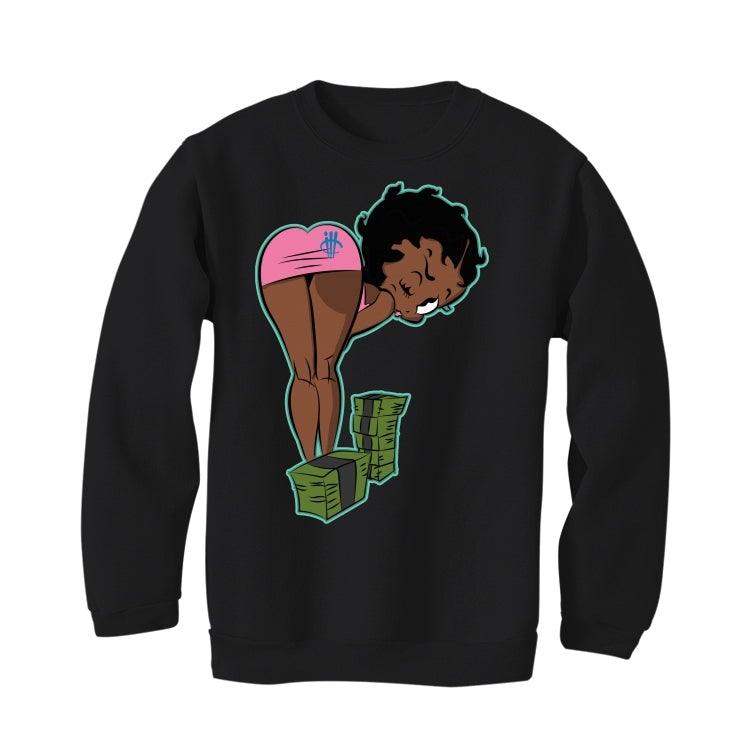 Air Jordan 13 GS Aurora Green 2020 Black T-Shirt (boo) - illCurrency Sneaker Matching Apparel