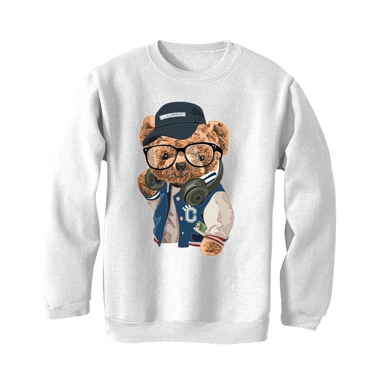 Air Jordan 6 “Washed Denim” White T-Shirt (illBear) - illCurrency Sneaker Matching Apparel