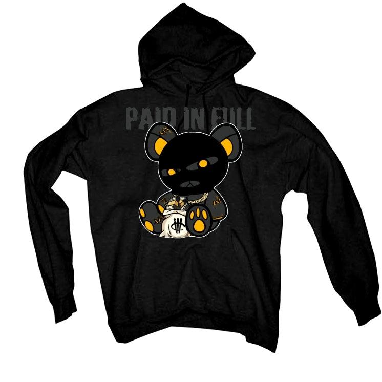 Air Jordan 9 “University Gold” 2021 Black T-Shirt (Paid in Full) - illCurrency Sneaker Matching Apparel