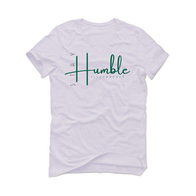Air Jordan 1 High OG “Gorge Green” White T-Shirt (Stay Humble)